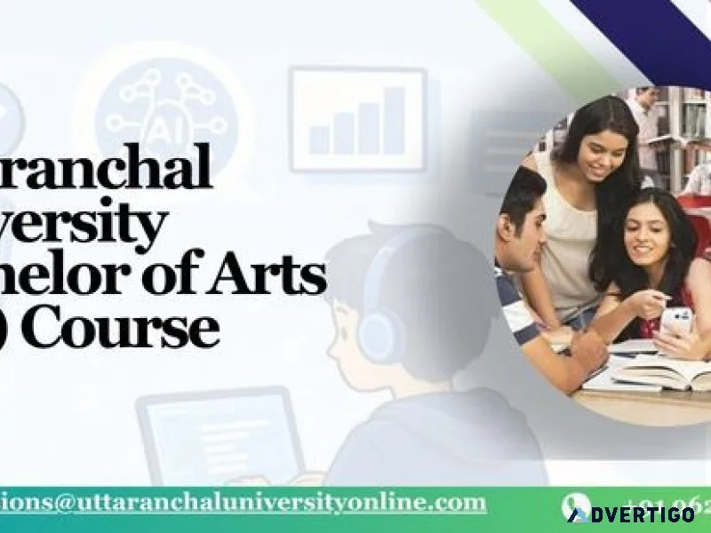 Uttaranchal university bachelor of arts (ba) course