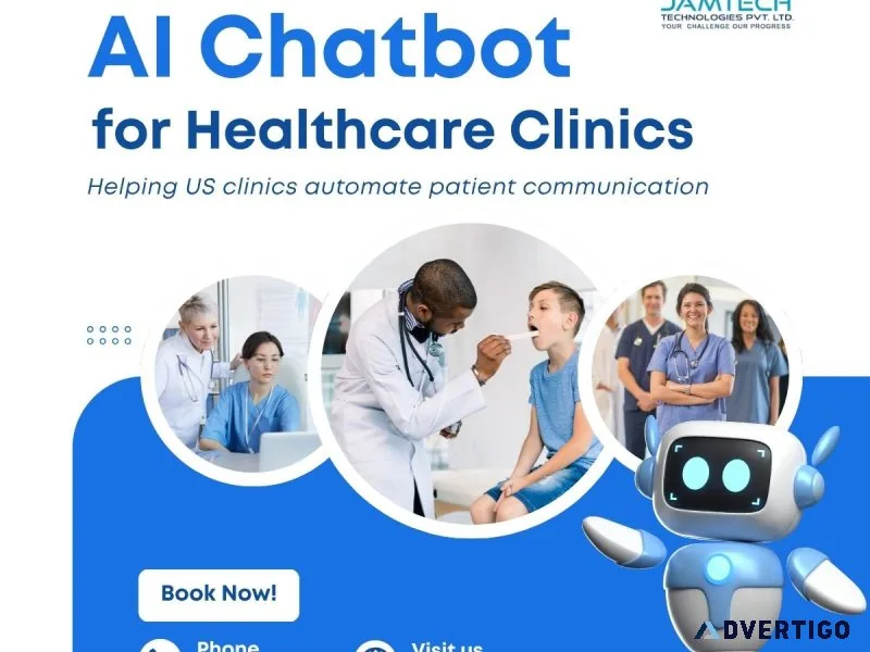 Ai chatbot integration for us dental clinics hospitals