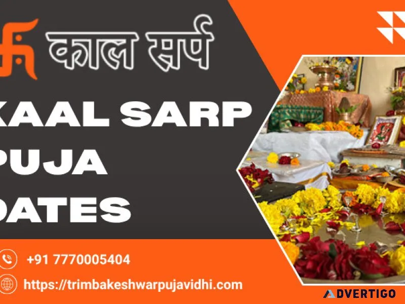 Plan your kaal sarp puja on the right date