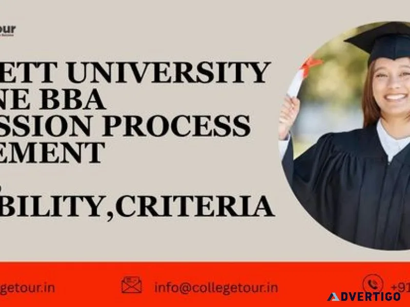 Bennett university online bba admission placement fees eligib