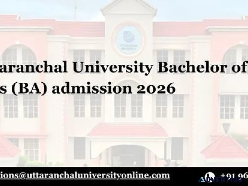Uttaranchal university bachelor of arts (ba) admission 2026