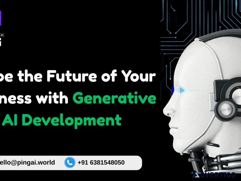 Generative ai development services for smarter business solution