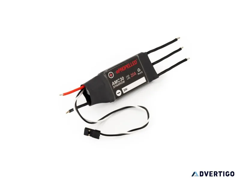Sparrow series amc 6s20a esc drone motor controller