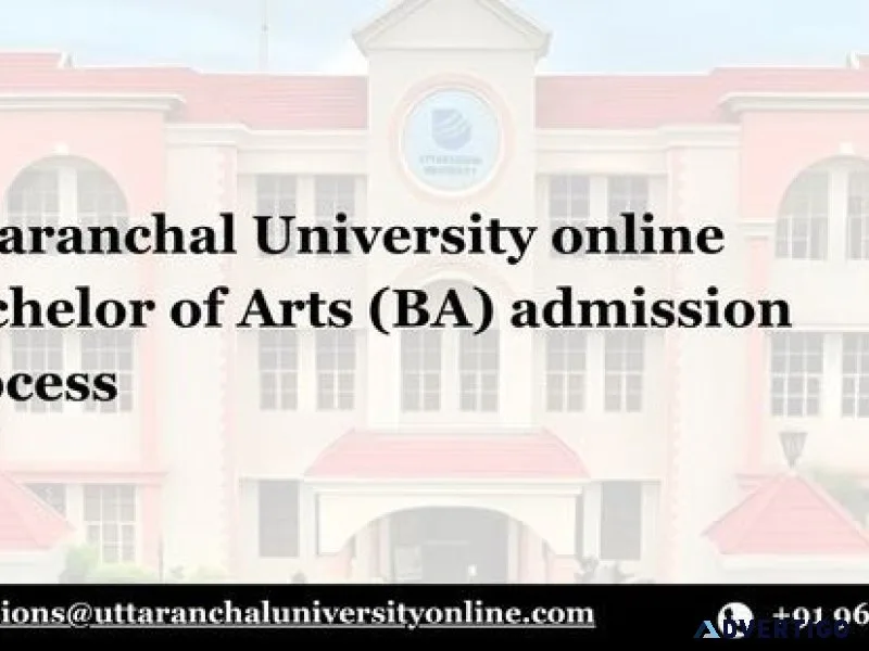 Uttaranchal university online ba admission