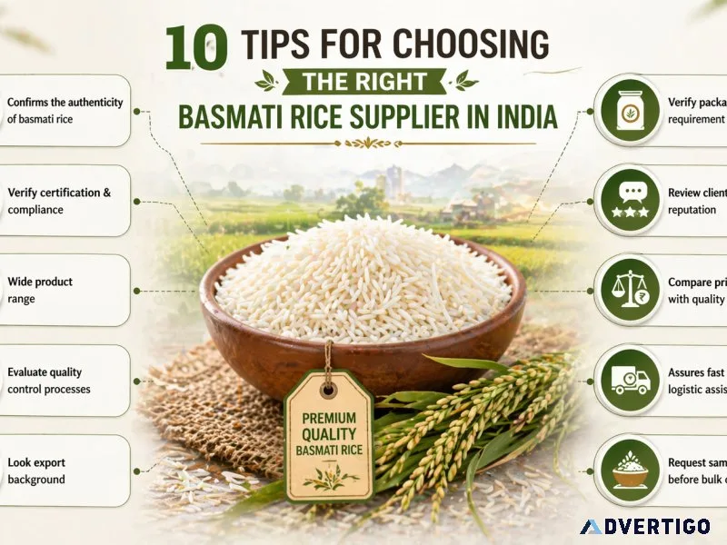 Best basmati rice supplier in india shree krishna exports