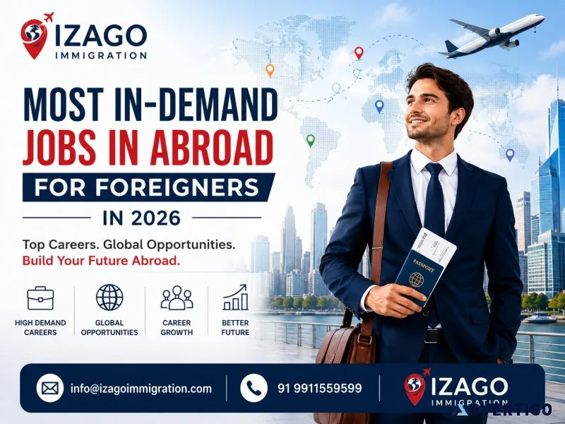 Most in demand jobs abroad for foreigners in 2026