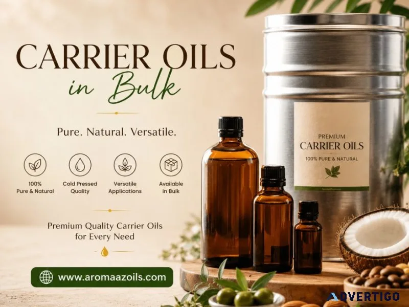 Premium carrier oils