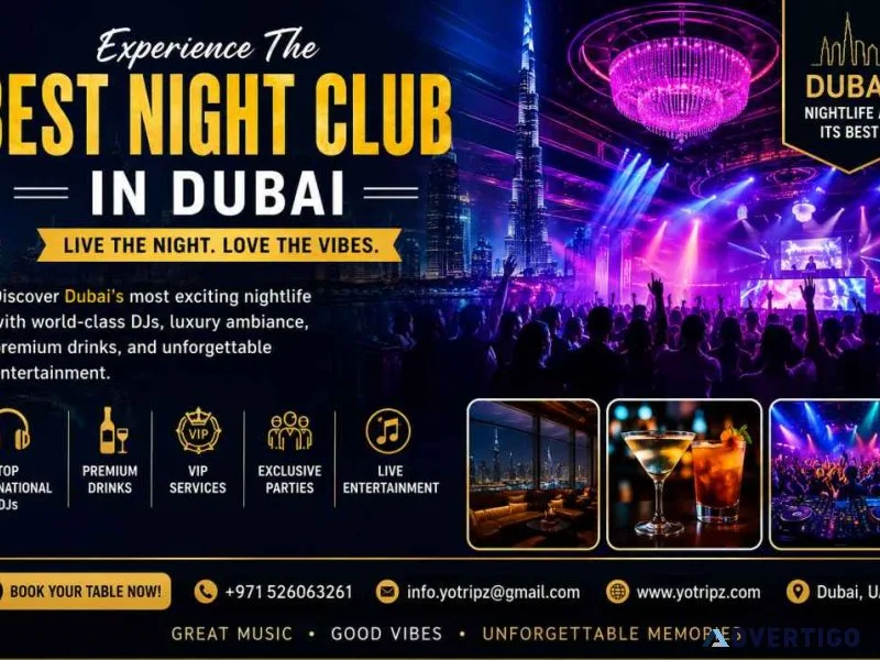 Best night club in dubai enjoy luxury nightlife unforgettabl