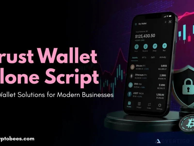 Affordable trust wallet clone script for crypto entrepreneurs