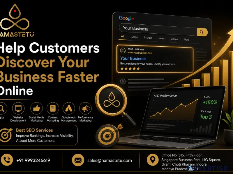 Help customers discover your business faster online