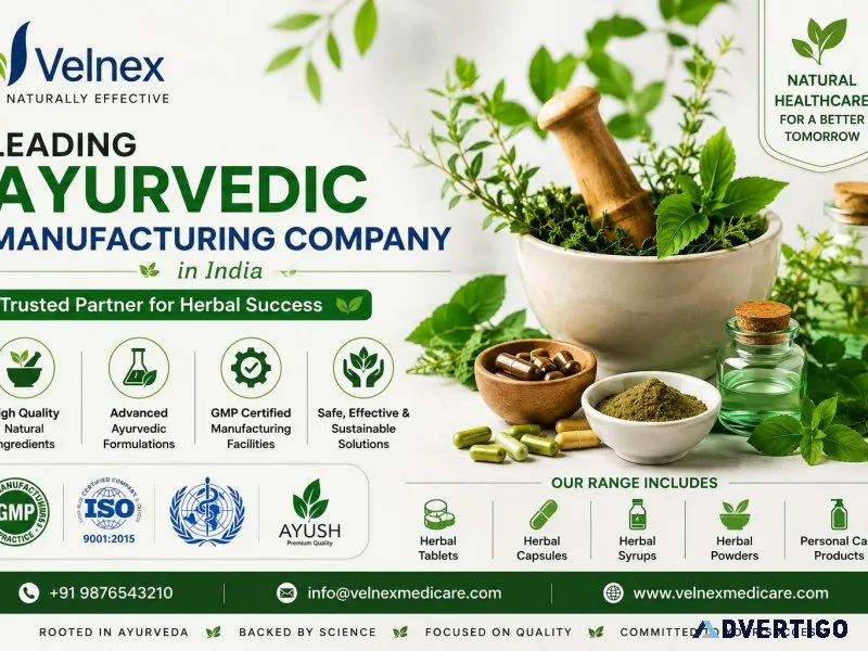 Ayurvedic manufacturing company
