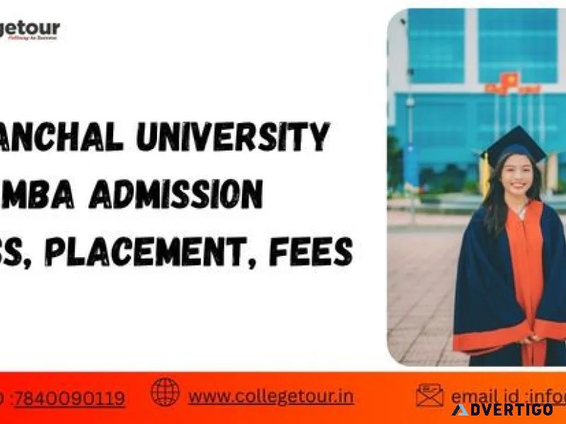 Uttaranchal university online mba admission process placement