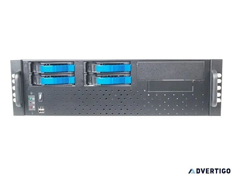 3u 4bay compact server chassis