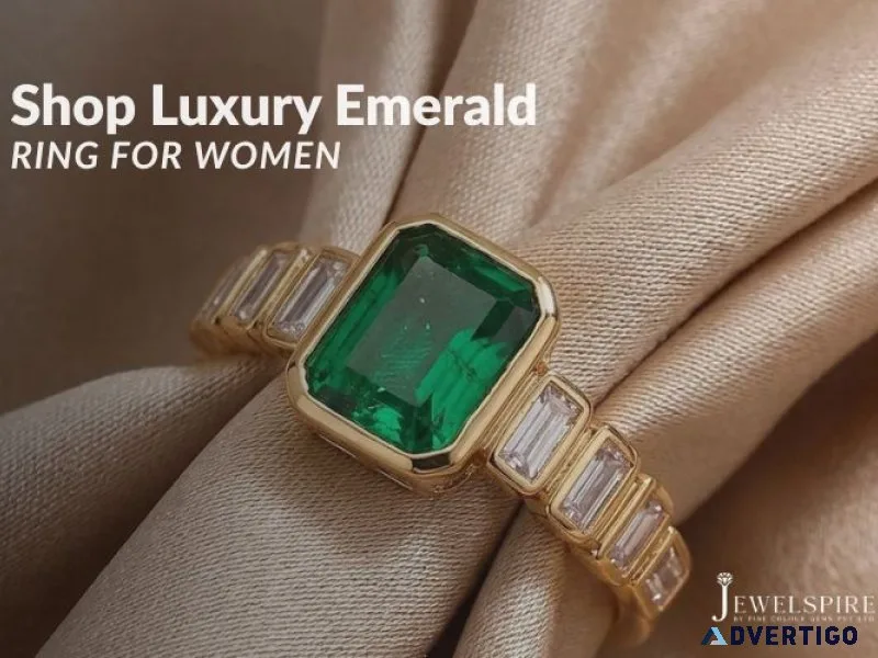 Shop luxury emerald ring for women perfect engagement rings
