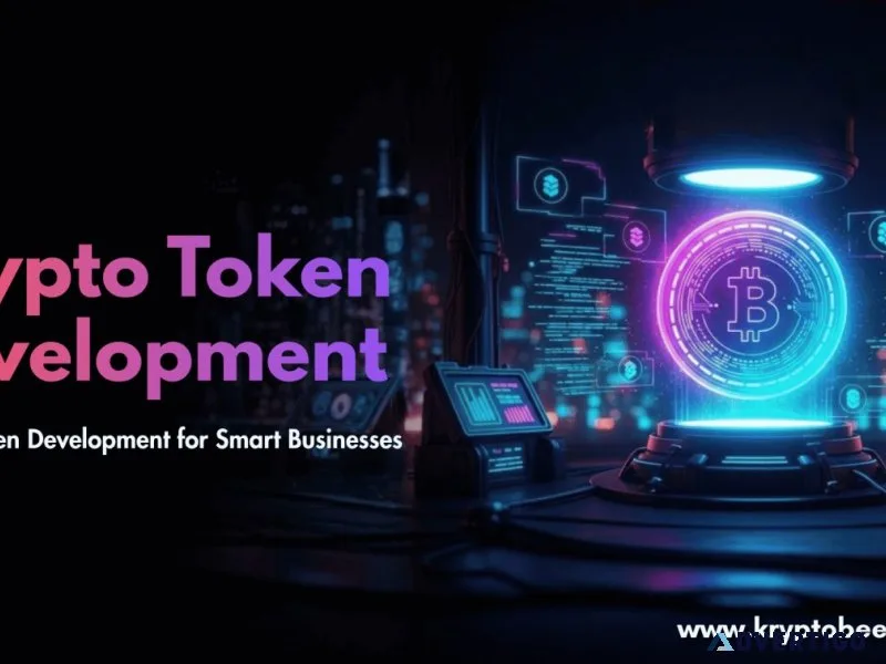 Professional crypto token development services for secure blockc