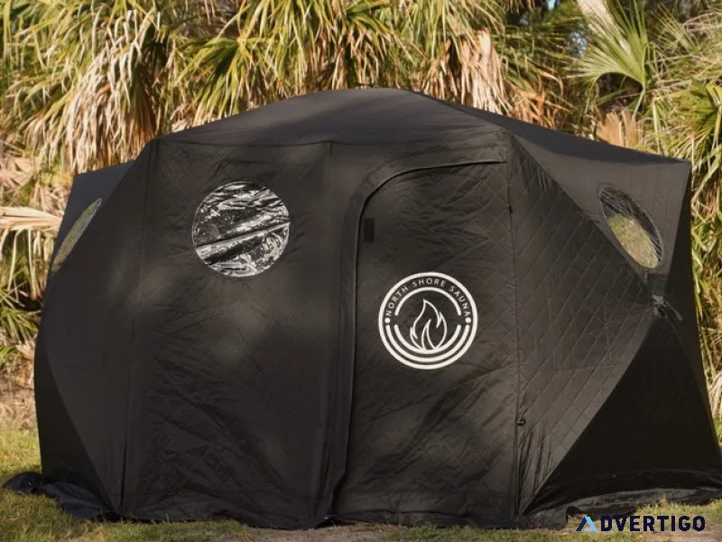 100 off north shore sauna tent