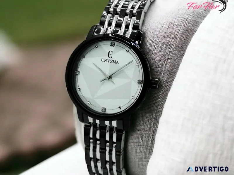 Chain watch for girls crysma watches
