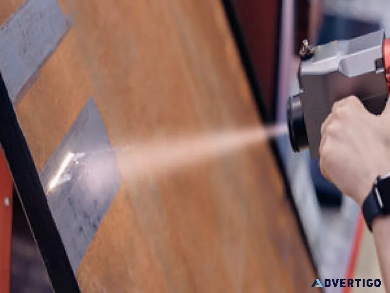 Trusted laser paint removal for industrial projects
