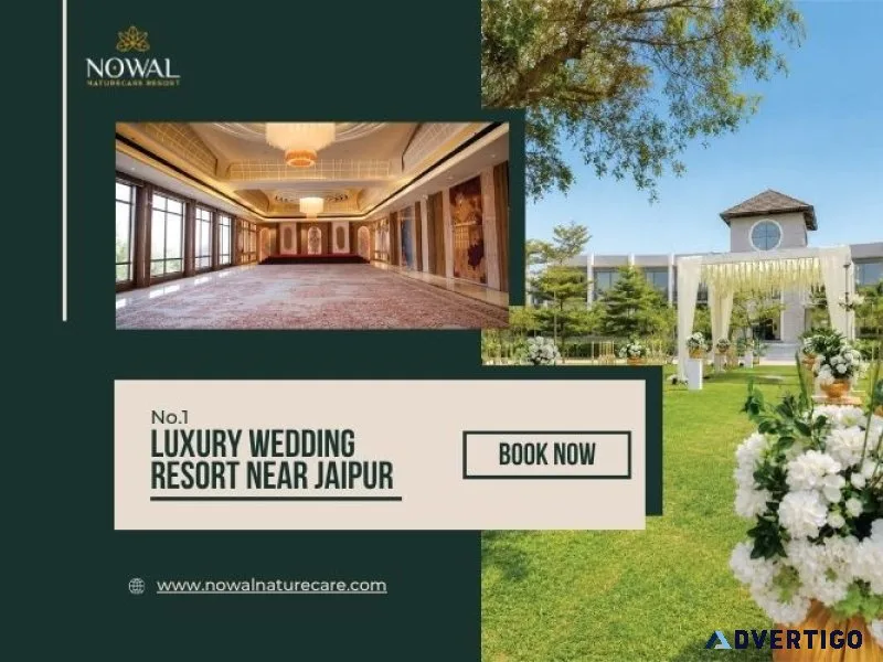 No1 luxury wedding resort near jaipur nowal naturecare