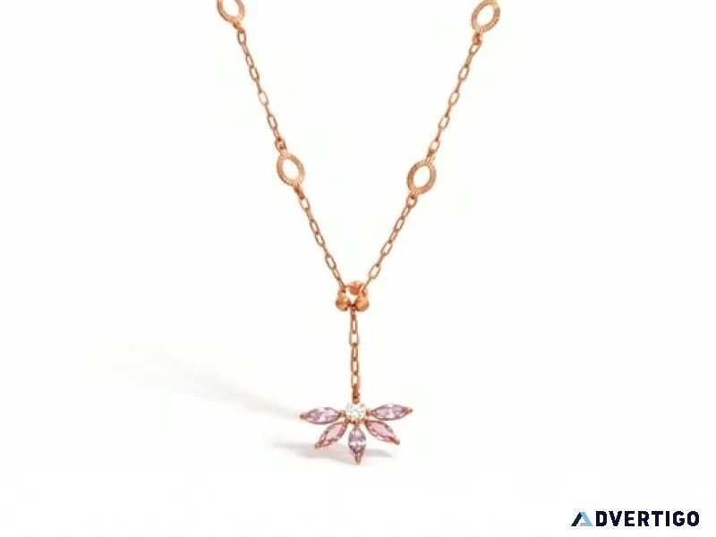 Elegent gold neckalce
