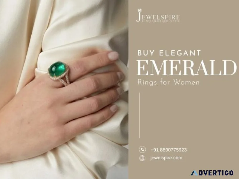 Buy elegant emerald rings for women shop fine jewelry