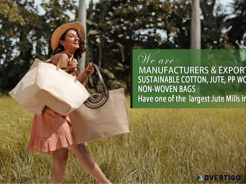 Sustainable shopping bags manufacturer and exporter