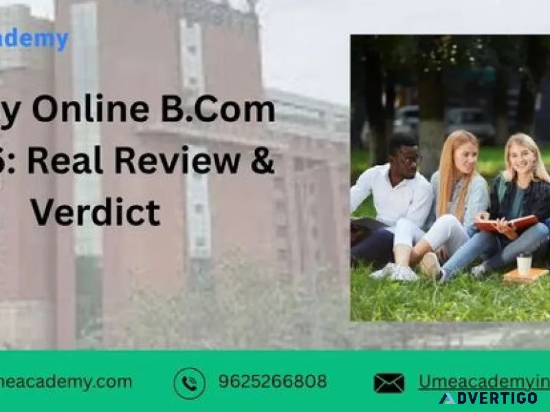 Amity online bcom 2026 real review verdict