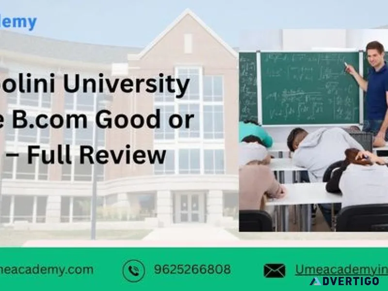 Is shoolini university online bcom good or bad full review