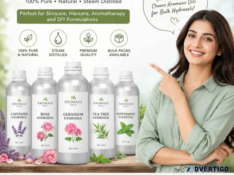 Aromaaz oils bulk hydrosols