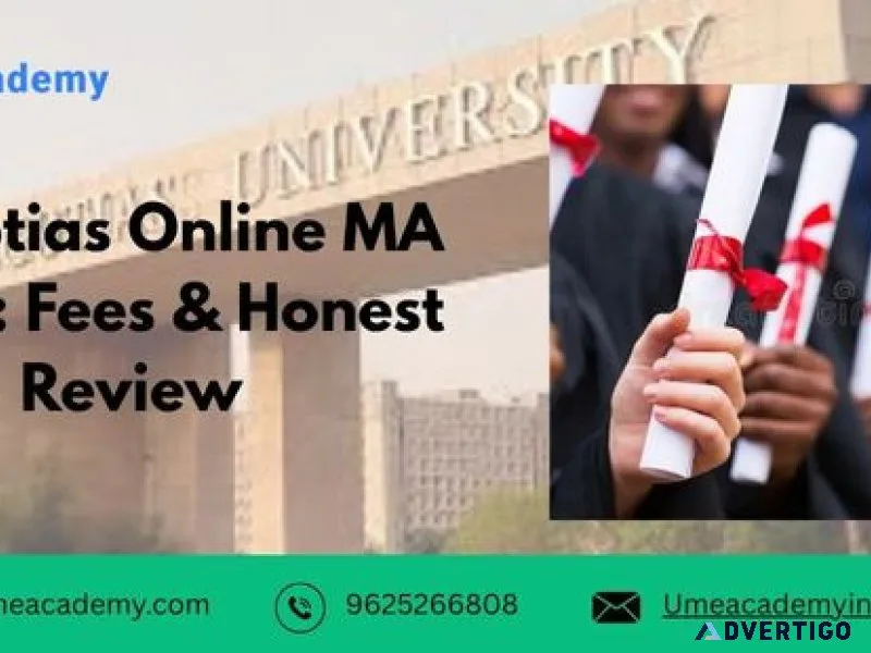 Galgotias online ma 2026 fees honest review