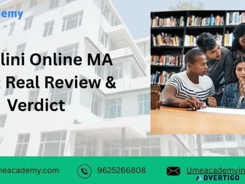 Shoolini online ma 2026 real review verdict