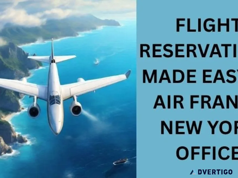 Manage your reservations easily at air france new york office