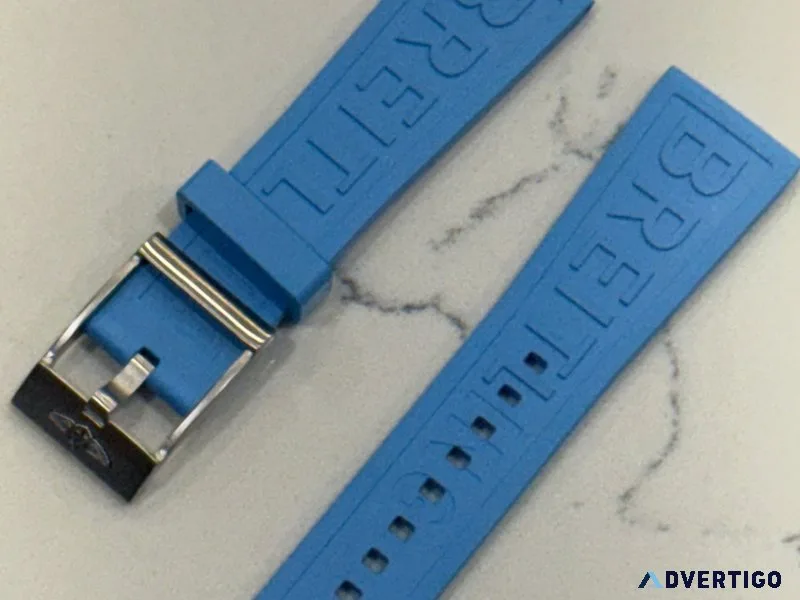 Buy breitling rubber watch strap for fathers day gifts