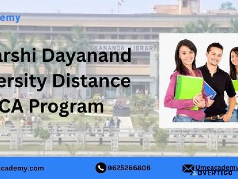 Maharshi dayanand university distance mca program