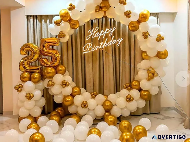 Balloons decoration in ranchi party decoration in ranchi party