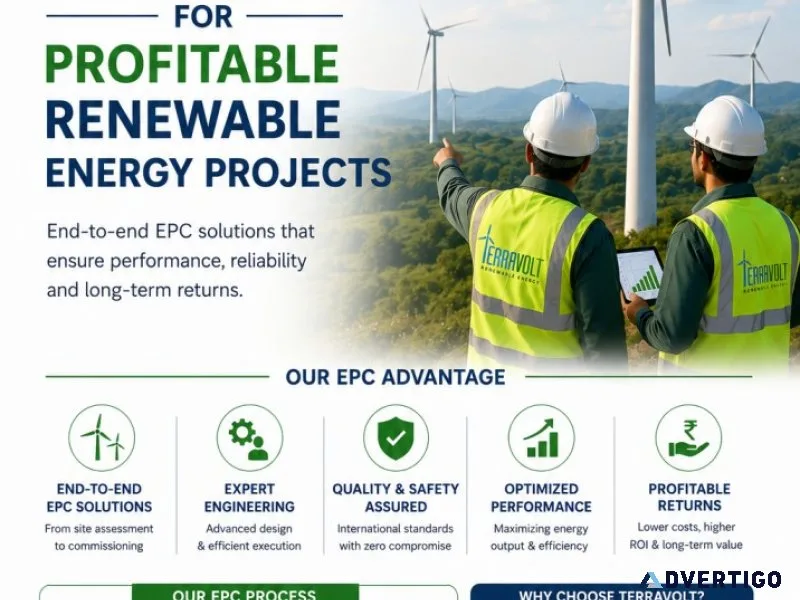 Wind epc contractors for profitable renewable energy projects