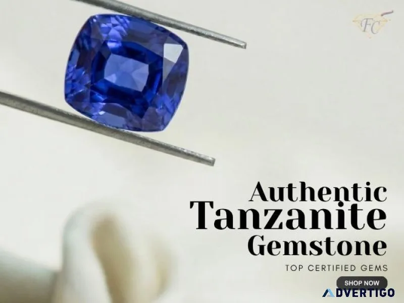 Buy authentic tanzanite gemstone top certified gems