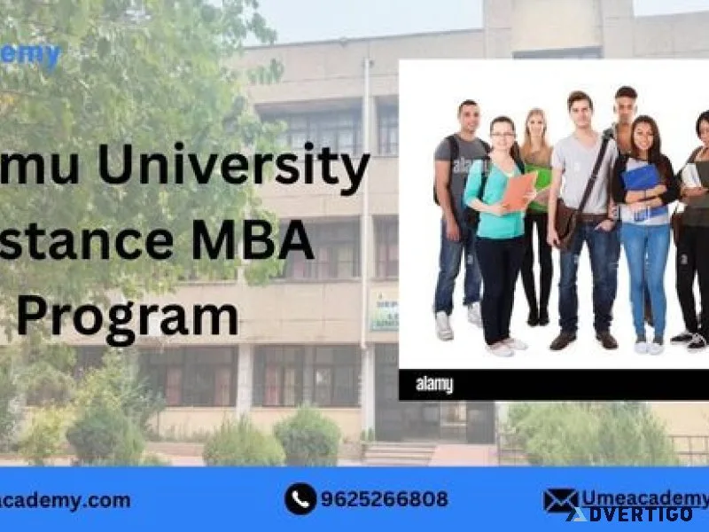 Jammu university distance mba program