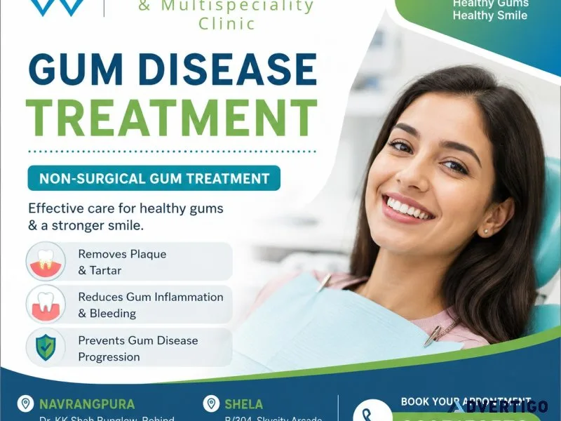 Dr manish shah trusted gum disease treatment clinic