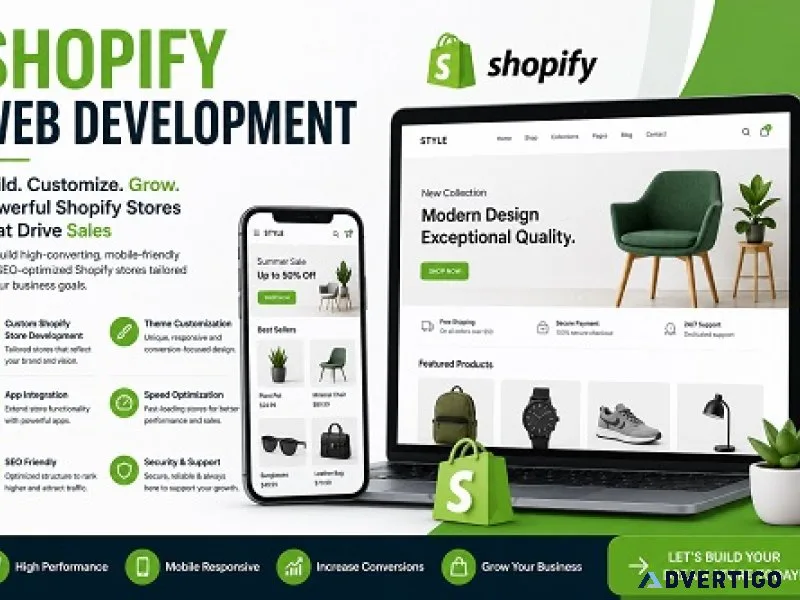 Shopify web development