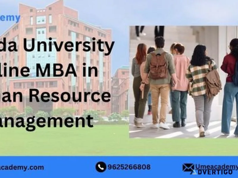 Sharda university online mba in human resource management