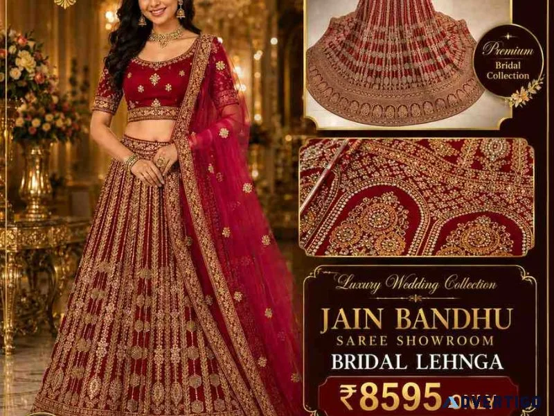 Latest bridal lehenga collection for women jain bandhu saree s