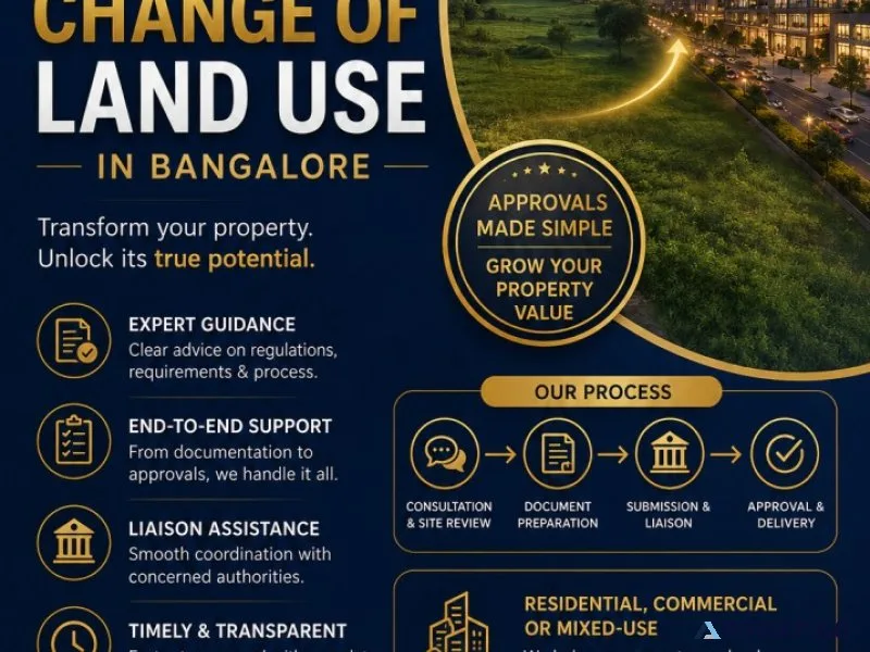 Gr group change of land use in bangalore