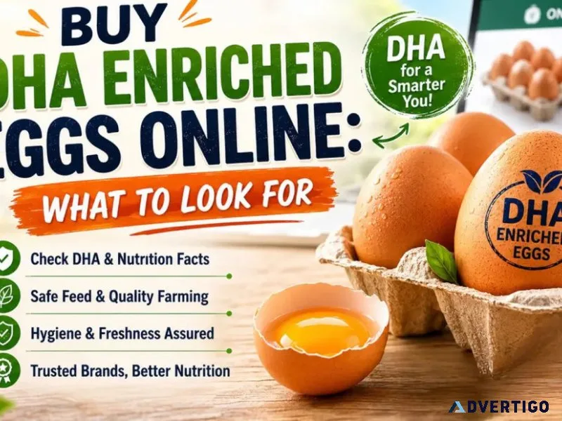 Buy dha enriched eggs online what to look for