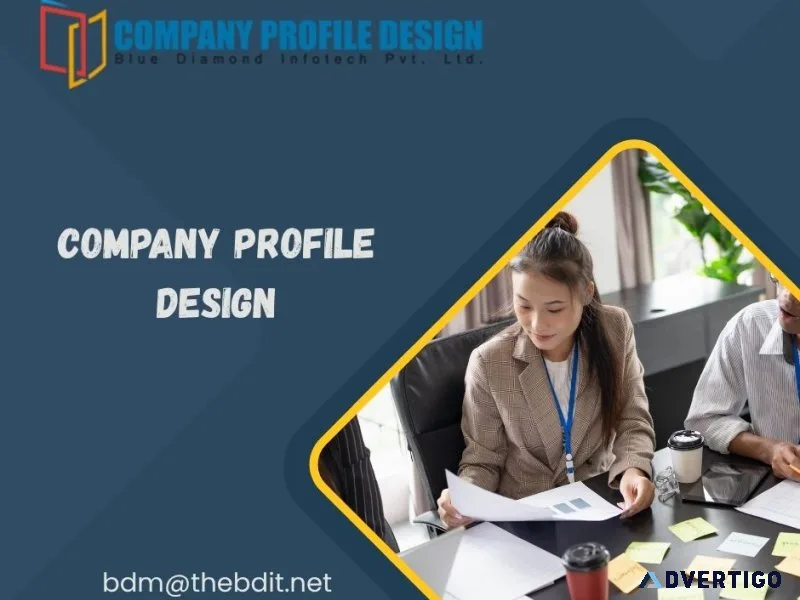 Company profile design services for modern business growth