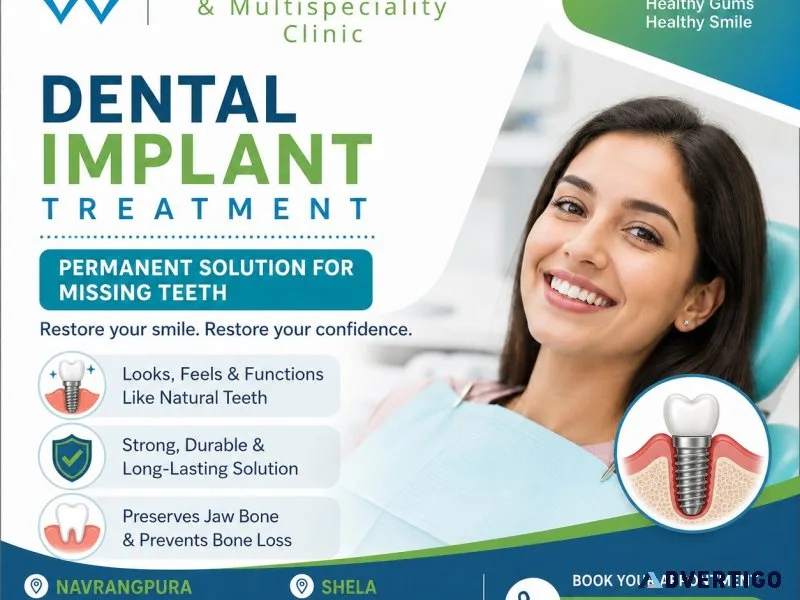 Dental implants treatment ahmedabad dr manish shah