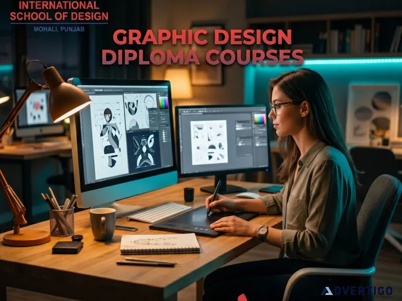 Learn visual communication with graphic design diploma courses