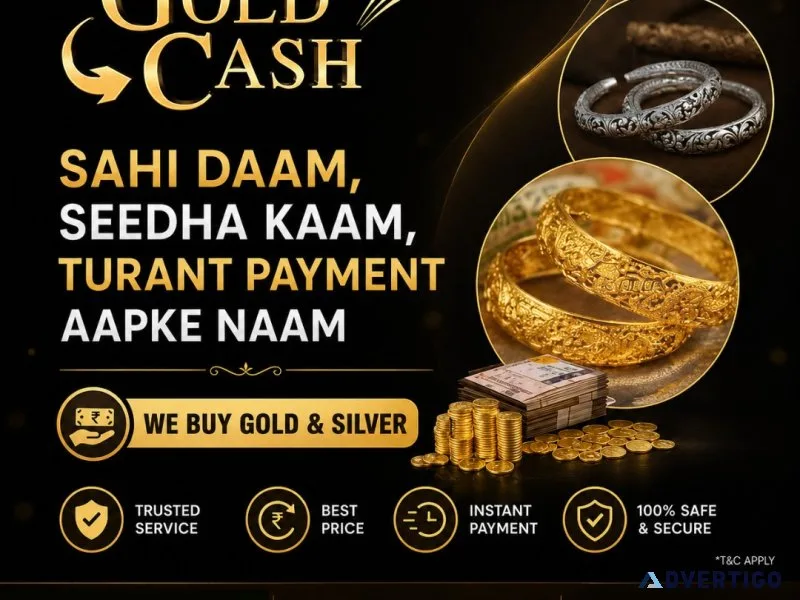 Want to sell gold in jamshedpur choose gold cash limited