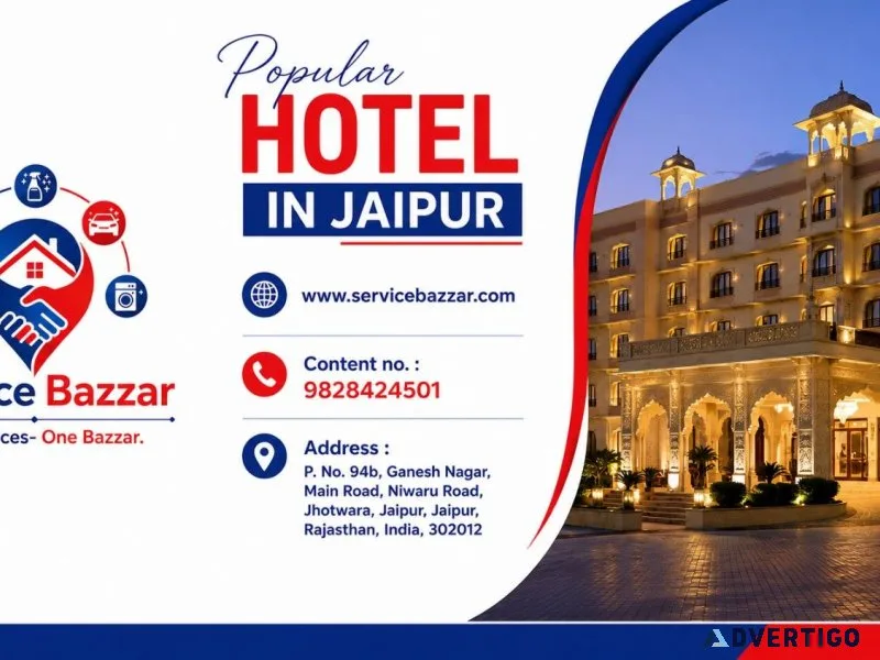 Popular hotel in jaipur comfortable stay with modern amenities