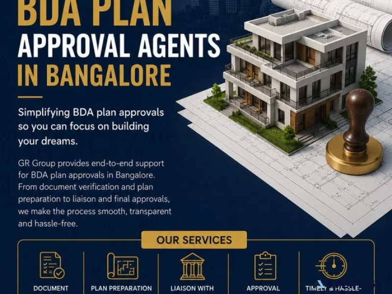 Bda plan approval agents in bangalore gr group